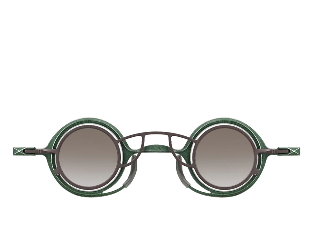 RG 0105TI Dark Green + Bronze Clip (o)